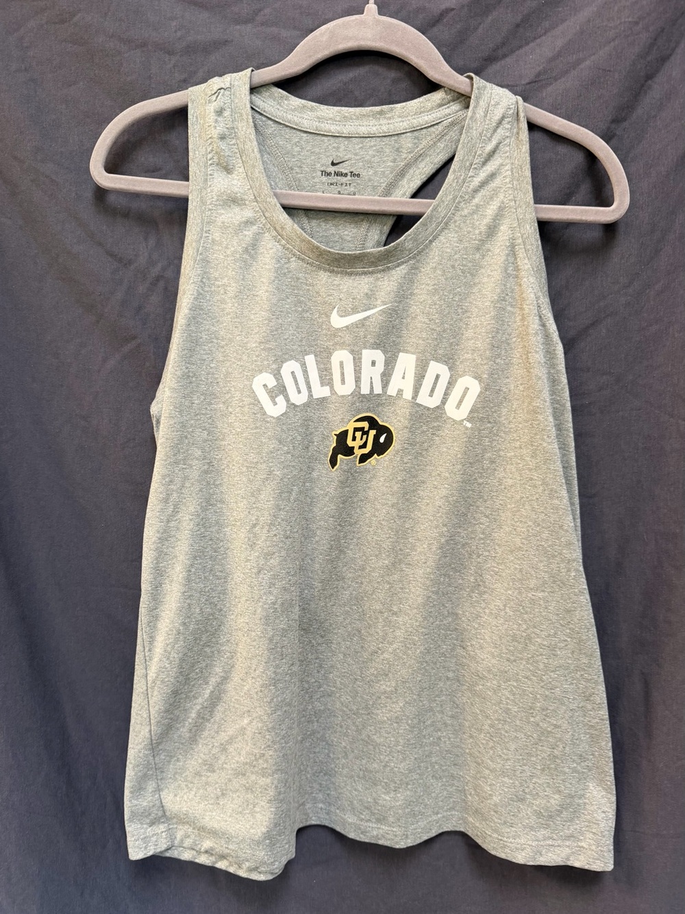 Nike Colorado Buffaloes Dri-FIT Racerback Tank Women L